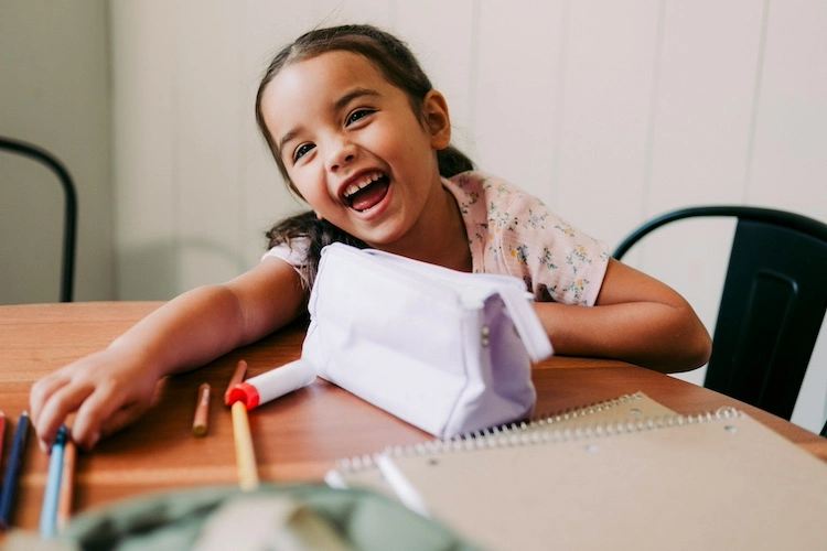 Young Girl with Autism Behavior and Childhood Services