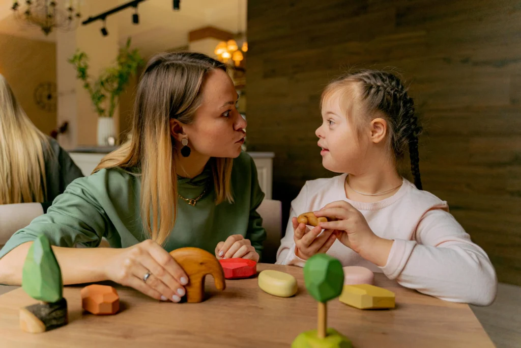 Child in ABA Therapy in home chicago